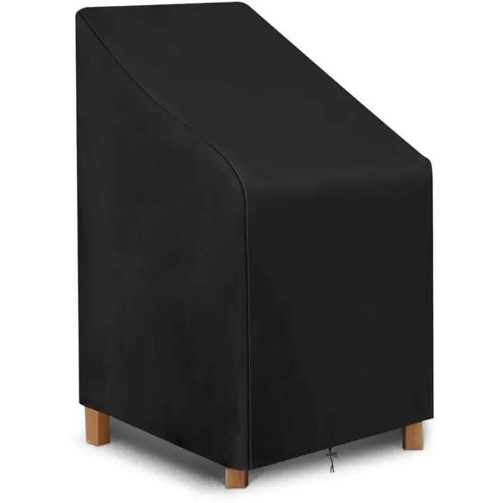 Funda para Silla de Jardín, Funda protectora para Sillas apilables, Funda impermeable para Silla de exterior de Tela Oxford (64 x) - 1