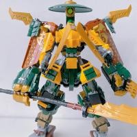 Bloques De Construcción Compatible MOC Sets Serie Ninja Con Mechas De Lloyd Y Arin Juguetes Para Niños Regalo De Cumpleaños - details 1