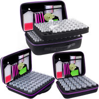 Caja De Almacenamiento Para Pintura Diamante Con 30/60/120 Slots Herramientas De Arte De Uñas Y Joyería Caja De Rhinestone Mosaico Para Bricolaje - details 1