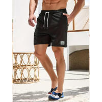 Nuevos Pantalones Cortos De Corduroy Para Hombre Verano Color Sólido Con Cordones Estilo Casual Cierre De Cordón Talla Media - details 28