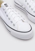 Converse Chuck Taylor All Star Platform Canvas Low Top Deportivas Con Plataforma Mujer Blanco - details 2
