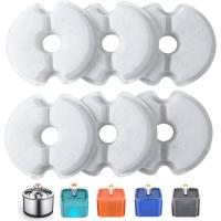 Paquete de 6 filtros para Bebidas, Filtros de reposición para Bebidas de Gatos de 2 y 2,5 L (67 y 84 oz), Carbón activado, Algodón Y resin, triple filtración. - details 0