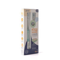 Cepillo electrico infantil,  Cepillo de dientes infantil con luz de colores, 4 cabezal de recambio extra suaves, Temporizador de 2 minutos, Apto para niños mayores de 3 años SG977 (verde) - details 9