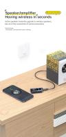 VIKEFON Receptor Transmisor Bluetooth 5.4 Adaptador De Audio Wireless Con Micrófono Y Pantalla Digital HiFi 3.5mm AUX TF Card - details 4