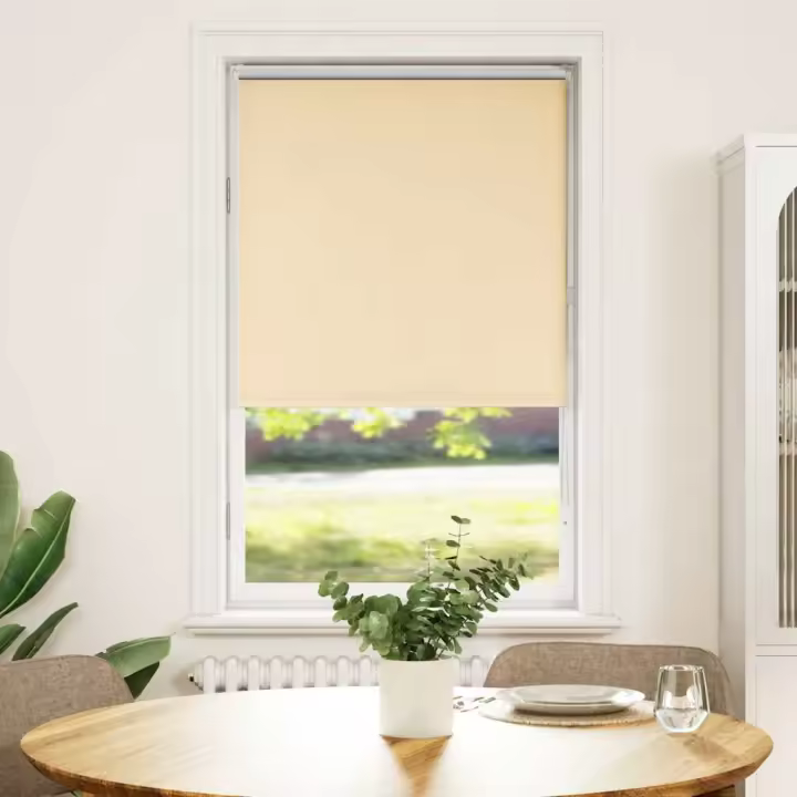 Estor Enrollable Opaco Beige 80x175 cm Tela Ancho 75,7 cm - 1