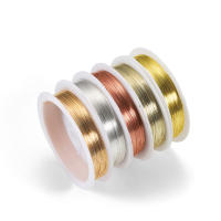 Hilo De Cobre Para Joyería De Colores Preservando 1 Rollo 0.2/0.4/0.6/0.8/1.0mm Cuerda De Hilo Para DIY Hecho a Medida - details 2