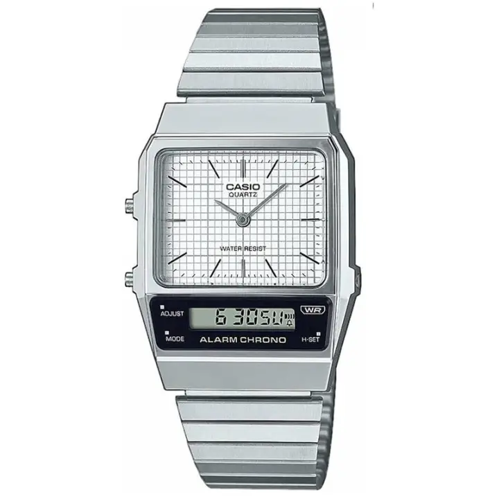 Reloj Casio VINTAGE AQ-800E-7A Unisex Analógico y Digital - 1