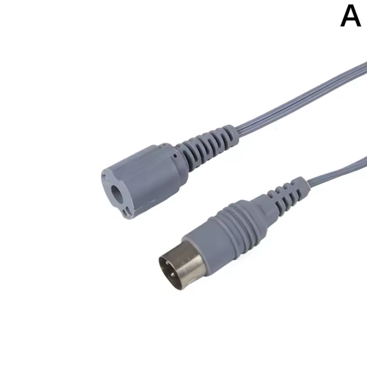Accesorios De Máquina Fuerte Para Uñas Cable De Potencia De Taladro Manicura Eléctrica Mango Gris Cuerda De Mano - 1