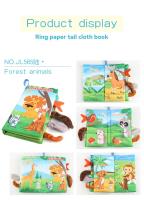 Libro De Tela Para Bebés Con Sonido Y Rompecabezas Juguete Interactivo Para Niños Actividad Sensorial De Aprendizaje Temprano Papá-Mamá-Hijo - details 7