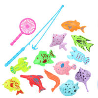 Juego De Pesca Magnético 14/16/40 Piezas Inflable Piscina Juego De Fiesta Modelo Juguete Ideal Para Verano Exterior Color Aleatorio - details 3