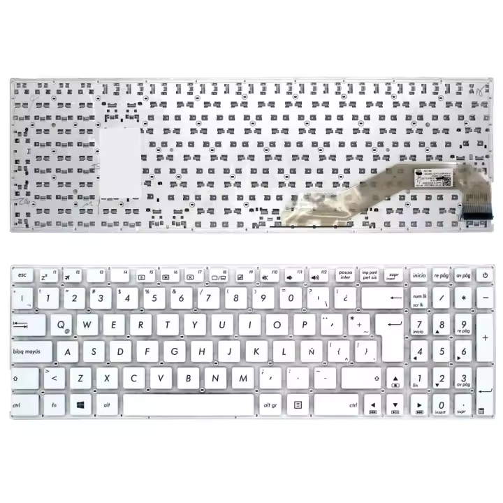 TECLADO PARA PORTÁTIL ASUS F541 F541S F541SA F541SC F541U F541UA BLANCO LATINO - 1