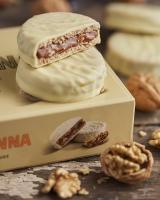 Havanna Alfajores de Nuez 6 Unidades Rellenos de Dulce de Leche  - Qumir - details 1