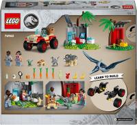 Lego Jurassic World 76963 Centro de Rescate de Crías de Dinosaurio Lego - details 3