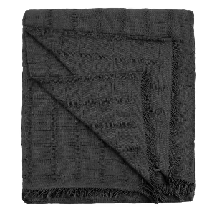 Colcha Multiusos para Cama o Sofá. Jarapas Plaid Foulard cubrecama Mantas de Sofa Suave y Cómoda Practica y Suave. Poliéster Algodón Modelo Liso - 1