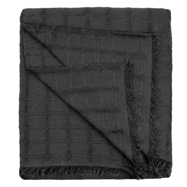 Colcha Multiusos para Cama o Sofá. Jarapas Plaid Foulard cubrecama Mantas de Sofa Suave y Cómoda Practica y Suave. Poliéster Algodón Modelo Liso - 1