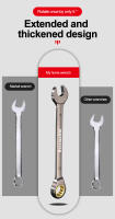 Llave Torx Universal Ajustable 6-32mm Con Engrosadora De 72 Dientes Herramienta Mecánica Para Reparación De Bicicletas Motocicletas Y Autos - details 2