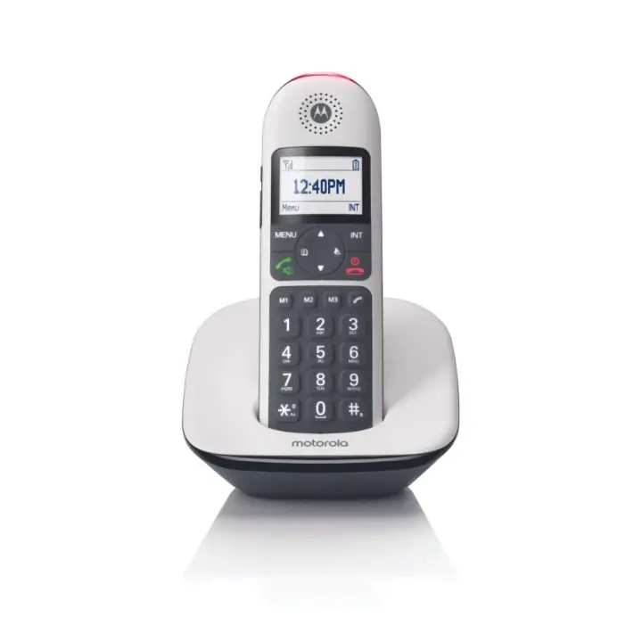 Teléfono Inalámbrico Digital Motorola CD5001 con Pantalla Grande y Botones Amplios - 1