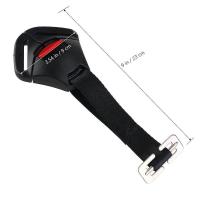 Hebilla de seguridad para asiento de coche, hebilla de bloqueo Fija with clip para cinturón de seguridad, arnés para Bebés, Niños (Negro) - details 2