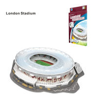 Puzzle 3D De Estadios De Fútbol Bernabeu Camp Nou Anfield Juego De Construcción Para Niños Modelo De Edificios Famous - details 3