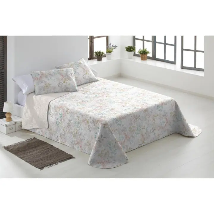 CISNE ROJO COLCHA BOUTI MODELO ZAIRA Cama 135 235 X 270 Cm + 2 Fundas - 1