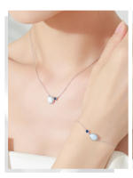 Zenyth-Conjunto de joyería de ópalo de Plata de Ley 925 de lujo, regalo perfecto para Vacaciones o Aniversario de Mujer - details 7