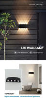 Lámpara De Pared LED Impermeable IP66 Alta Brillo 2W 4W 6W 8W 10W Para Interior Y Exterior Decorativa Para Jardín AC 85-265V - details 0
