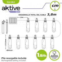 Guirnalda bombillas exterior LED Aktive 50 luces - details 5