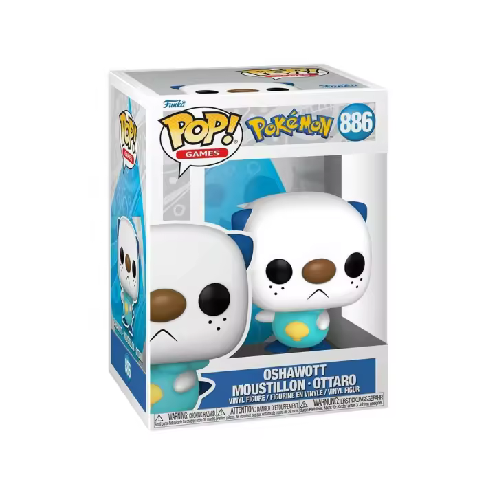 Funko Pop Pokémon Oshawott Funko 69078 Juguetes FUNKO - 1