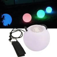 2Pcs LED POI Balón Colorido Para Danza Del Vaso Luminoso Bola De Arrojar Y Swing Para Yoga Y Ejercicio Accesorios De Actuación De Escenario - details 4