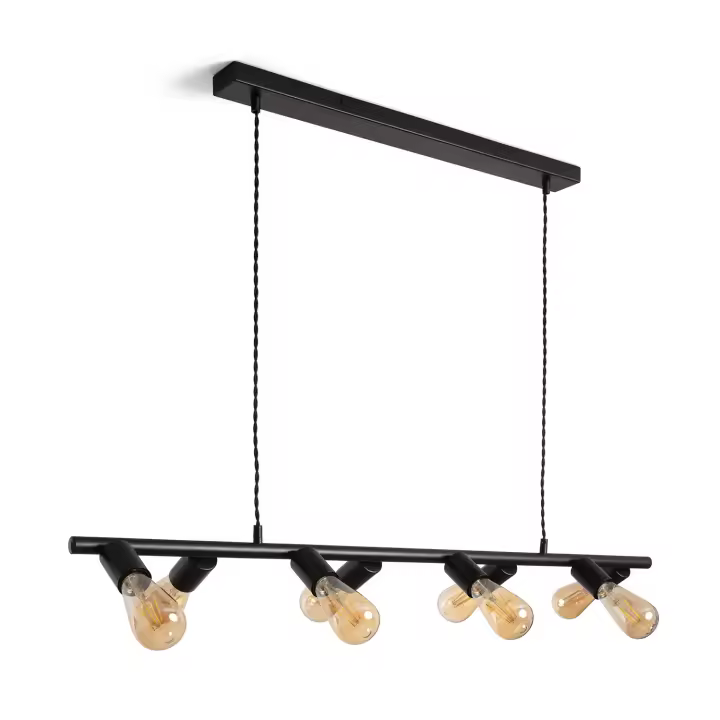 Ledkia Lámpara Colgante Metal Garland 8 Puntos de Luz Diseño Exclusivo - 1