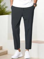 Nuevos Pantalones Casuales Para Hombre Primavera/Verano 2024 Color Sólido Deporte Quick Drying Cool Con Cinta Ajustable - details 22