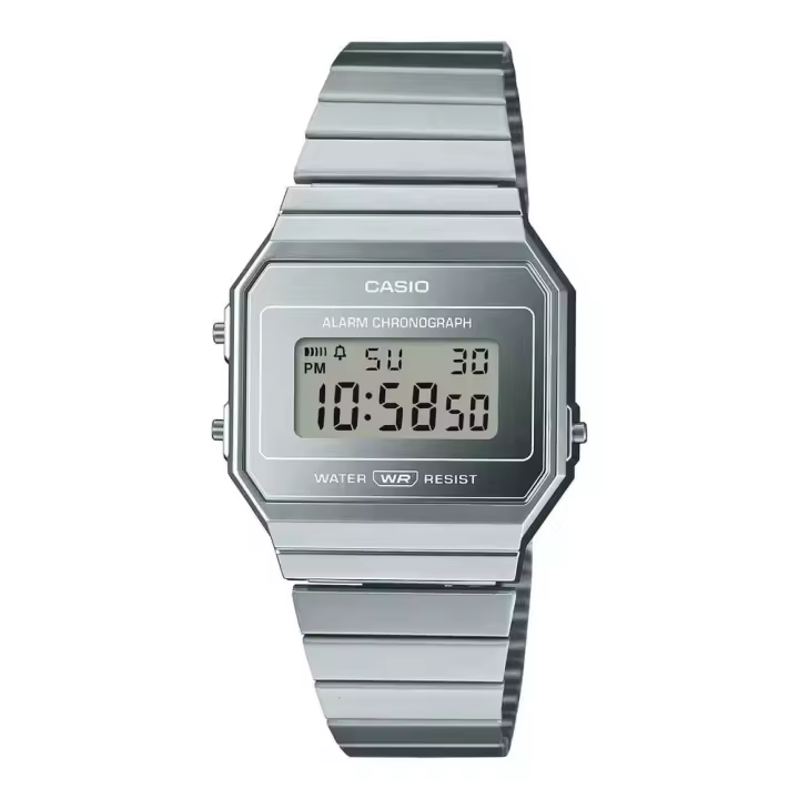 Casio Reloj A700wev-7aef Plateado Unisex - 1