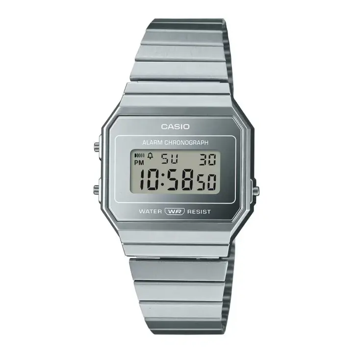 Casio Reloj A700wev-7aef Plateado Unisex - 1