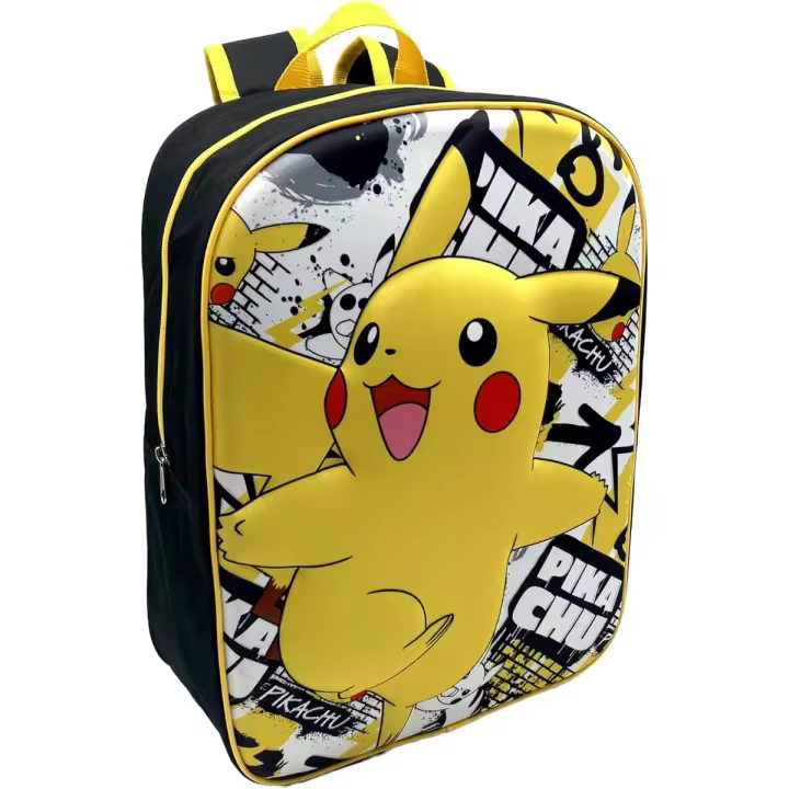 Mochila Escolar Pokémon para Niños – Resistente, Cómoda e Ideal para Uso Diario - 1