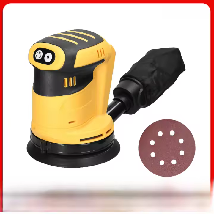 Sábanca Orbital Sin Cable De 125mm Para Madera Y Metal Pulidora Y Mezcladora Eléctrica Para Automóviles Y Polimorfismo De Herramientas De Bricolaje - 1