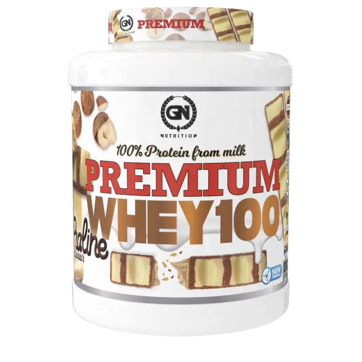 GN Nutrition Premium Whey 100% 2kg | Proteína Con Vitamina B6 y DigeZyme | Ideal para Deportistas - 1