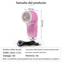 Eliminador De Pelusa Para Ropa Portátil Eléctrico Profesional USB Trimmer De Bolas De Pelo De Peluche Limpieza De Ropa - details 7