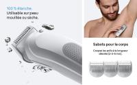 Braun Body Groomer  Series 3, Modelo BG3530, Afeitadora Para El Cuerpo, 3 Herramientas De Afeitado, Con Protección SkinGuard, Autonomía De 80 Min, Suave Para Zonas Sensibles, Afeitarse y Cortar, Impermeable. - details 3