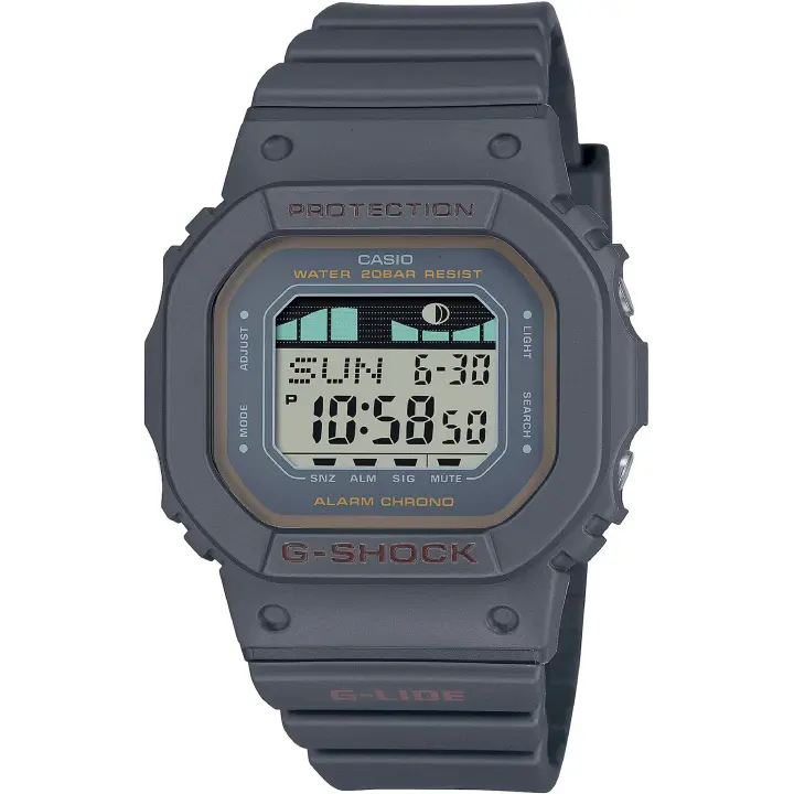 Reloj de pulsera CASIO G-Shock - GLX-S5600-1ER correa color: Negro Dial LCD Negro Hombre - 1