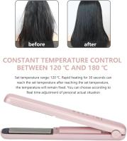 Plancha de pelo con carga inalámbrica USB, el material del conductor de calor es cerámica de turmalina - details 3