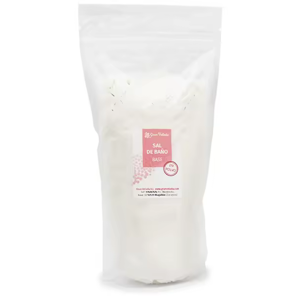 Sal de Baño en Polvo | Fórmula para Sales Efervescentes en Casa | Mejora la Circulación y Relaja Cuerpo y Mente con Minerales | Ideal para Baños Chispeantes - 1