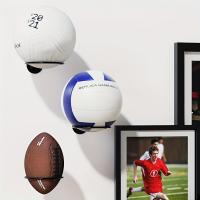Estante De Exposición Para Baloncesto Voleibol Fútbol Soporte De Pared Para Deportes Almacenamiento Organizador De Bolas - details 6