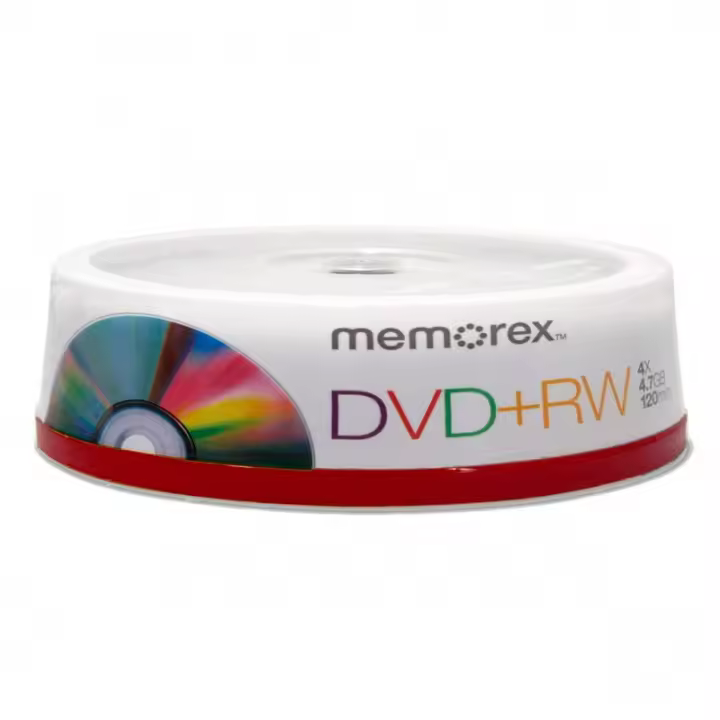 Dvd+rw 4.7gb Memorex Tarrina De 10 Unidades - 1