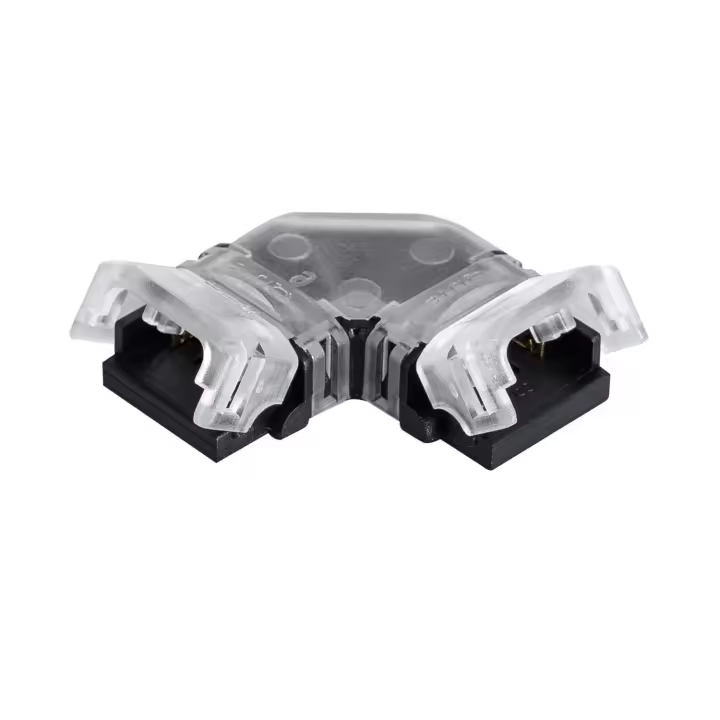 Ledkia Conector de Hipopótamo para unir en L Tira LED IP20 - 1