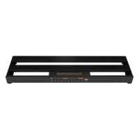 Placa De Efectos Para Guitarra IRIN PR-01 En Aleación De Aluminio Con Pegatinas Mágicas Y Cableado De Alimentación Estilo De Mano Negro - details 1