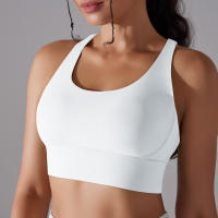 Sujetador Deportivo Para Mujer Alta Soporte Impacto Yoga Running Quick Dry Top Deporte Gimnasio Padded Bralette Sexy - details 1