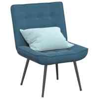 vidaXL Sillón de relax terciopelo 64x74x84 cm en color Crema/Verde oscuro/Gris claro y más - details 8