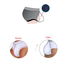 Almohadilla De Enhance Para Calzoncillos De Hombre Con Aumento De Pliegue Sexual Ropa Interior Push up Pouch Underwear Para Hombres Material De Poliéster - details 6