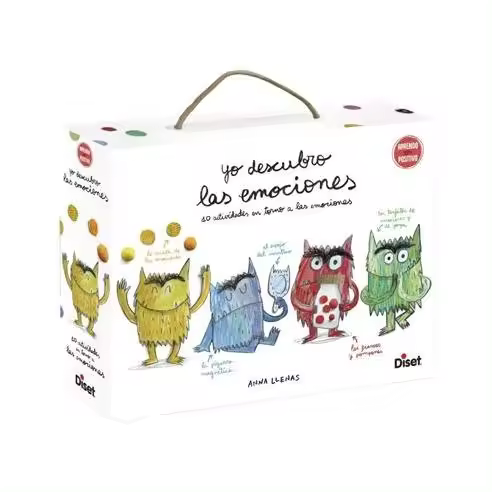 Diset Juego Educativo Monstruo de Colores - Yo Descubro las Emociones - 1