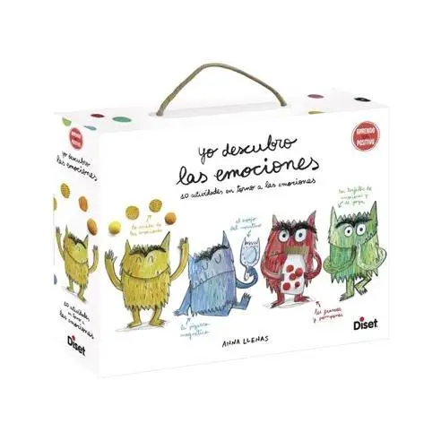Diset Juego Educativo Monstruo de Colores - Yo Descubro las Emociones - 1